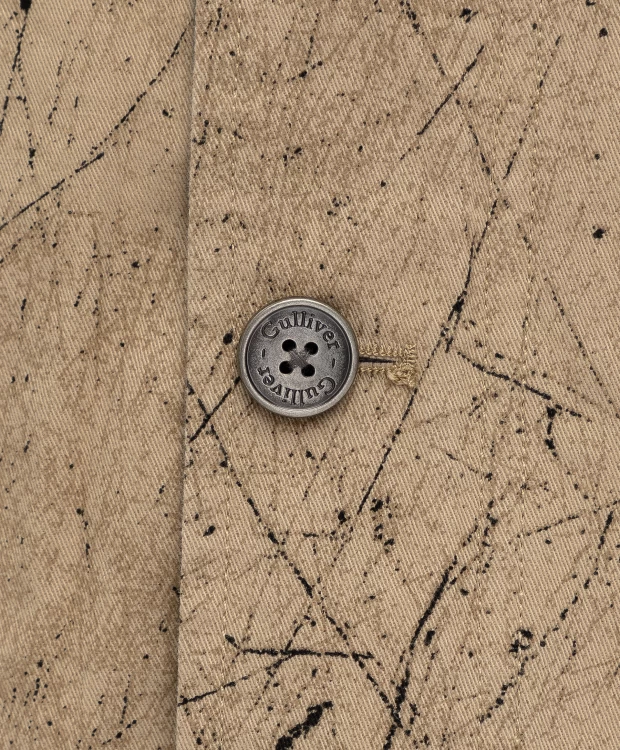 фото Бежевая ветровка gulliver (110)