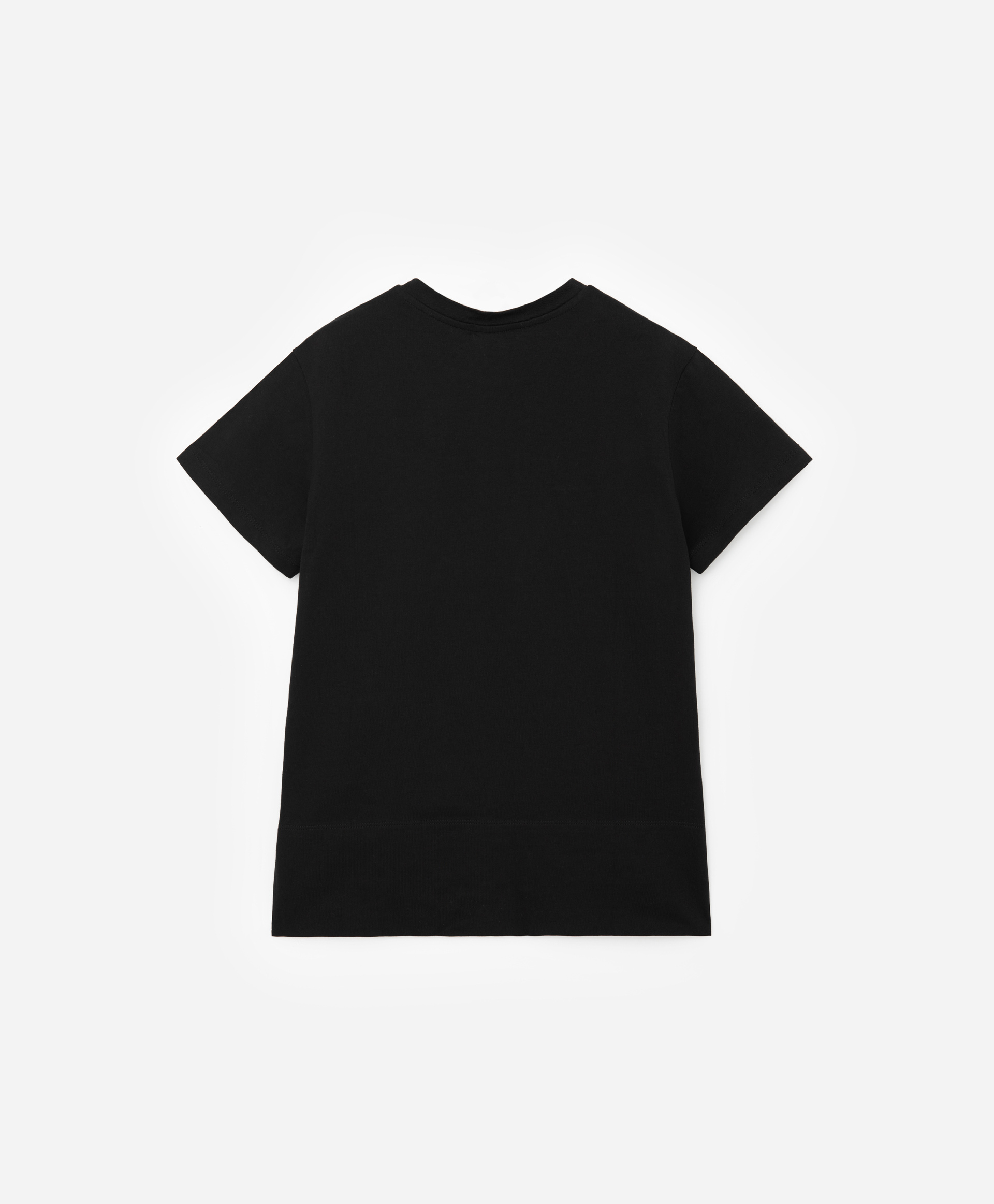 фото Футболка с лакированным принтом черная gulliver