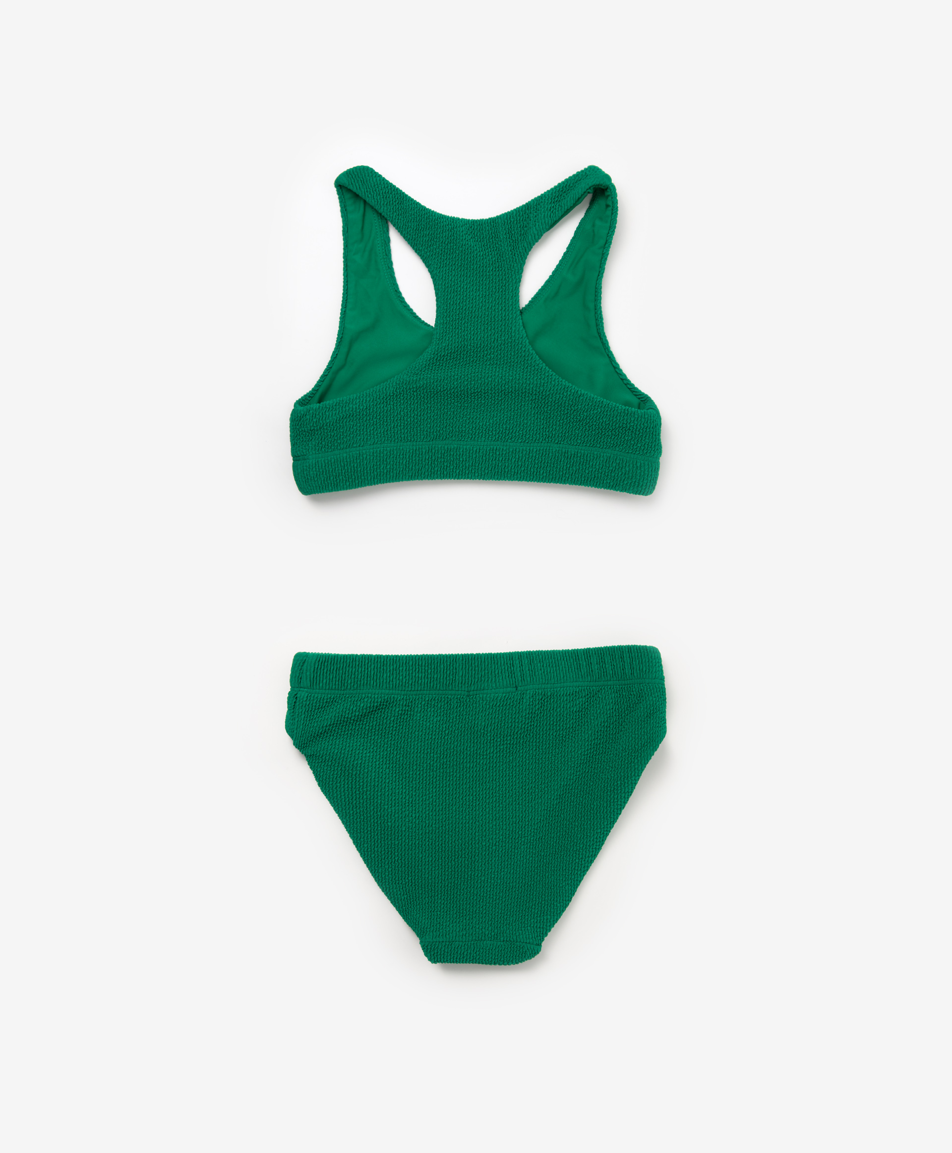 фото Купальник раздельный зеленый gulliver