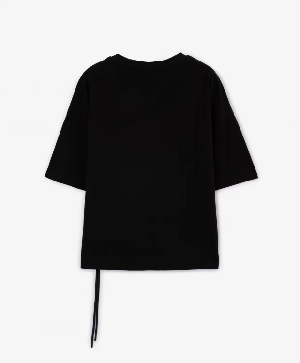 фото Футболка с оригинальным съемным шнуром gulliver (146)