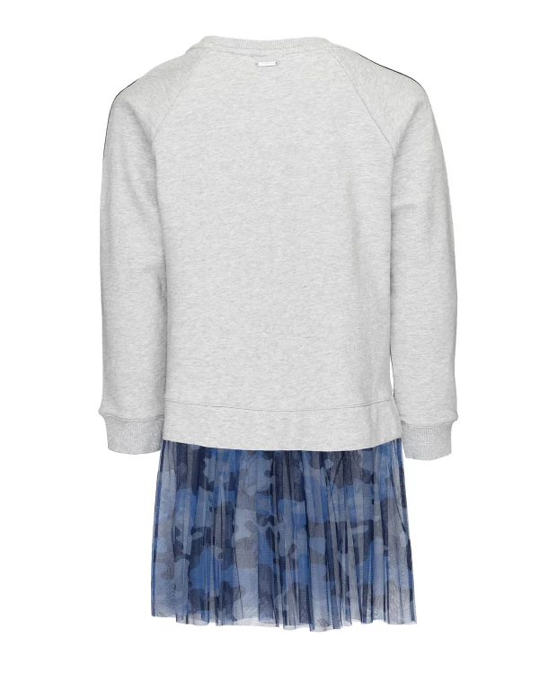 фото Серая меланжевая толстовка gulliver (158)