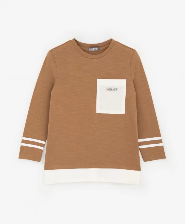 фото Футболка с эффектом многослойности gulliver (110)