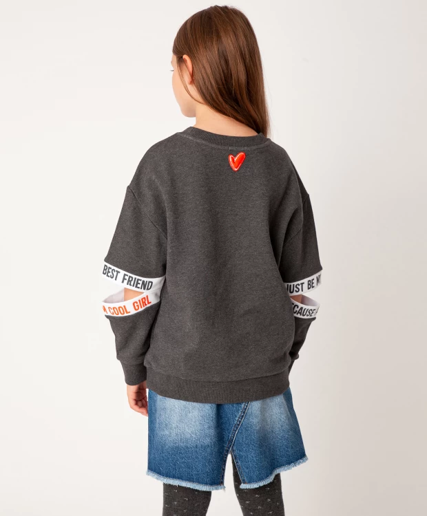 фото Серая толстовка gulliver (152)