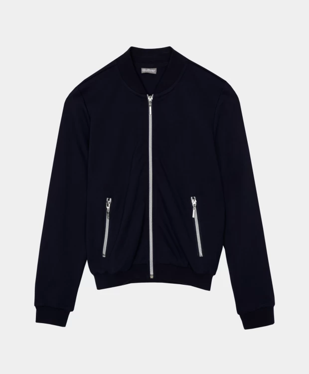 фото Синяя толстовка из джерси gulliver (170)