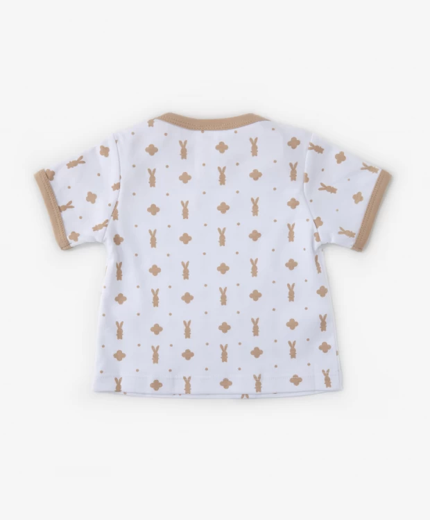 фото Футболка из хлопка с принтом 2 шт. gulliver (3-6 м) gulliver baby