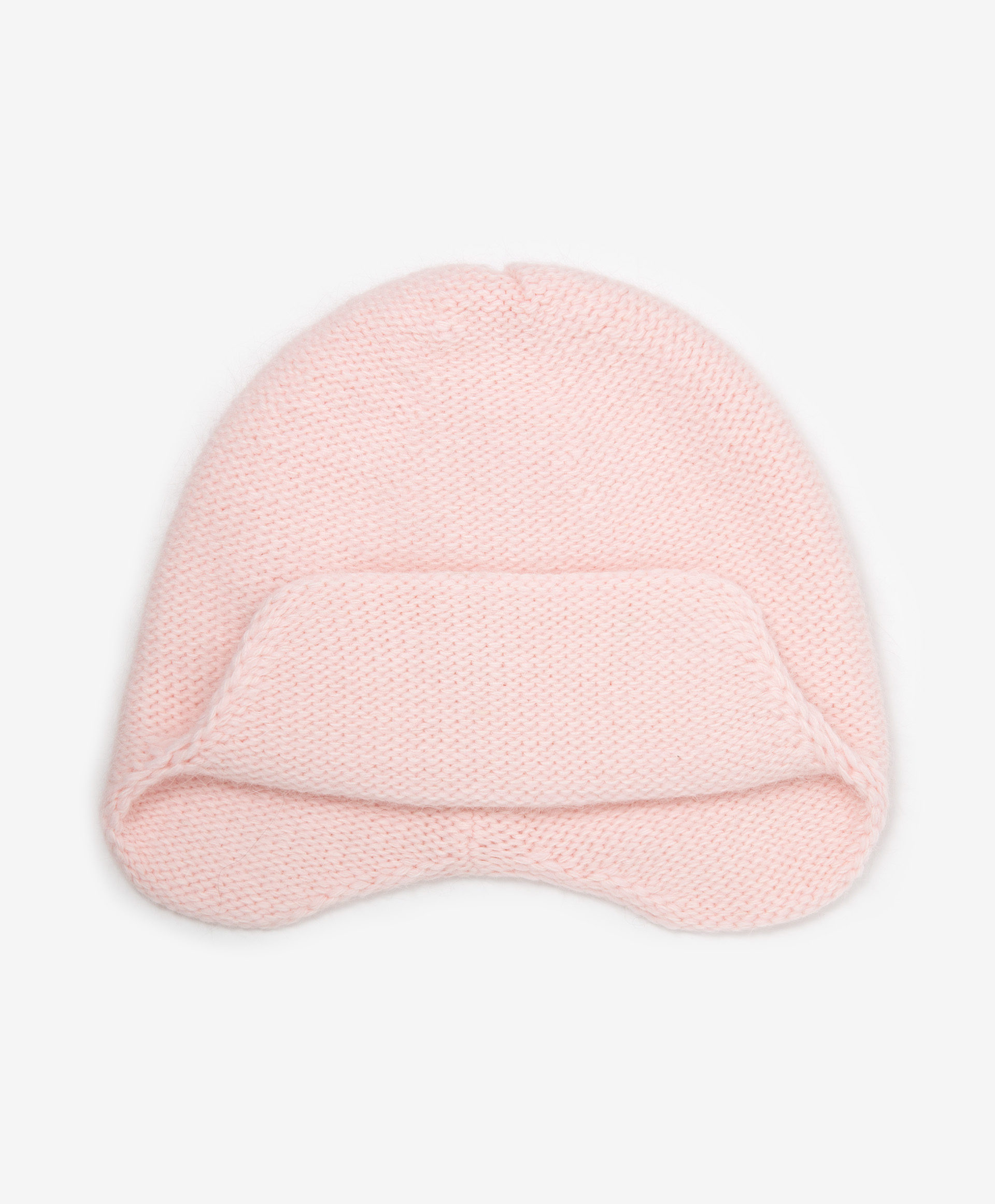 фото Шапка вязаная розовая gulliver