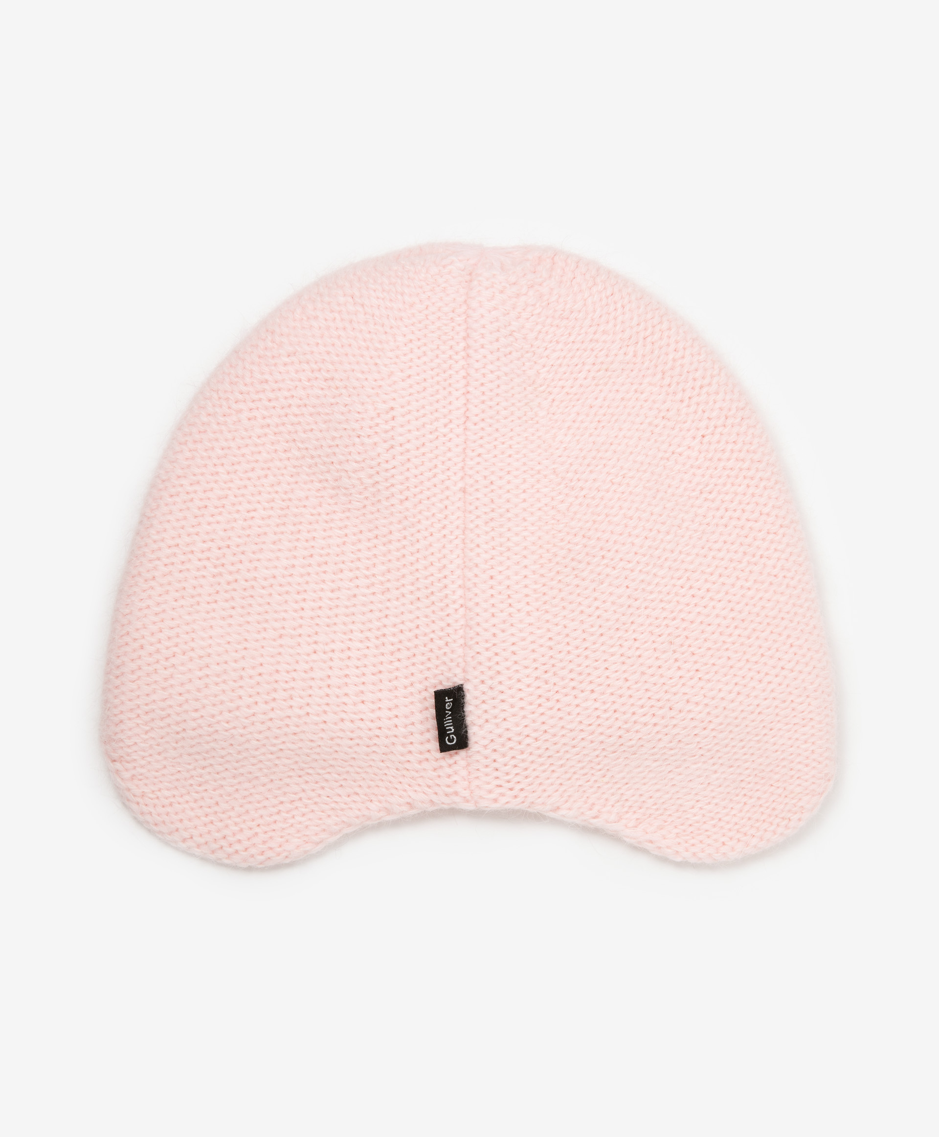 фото Шапка вязаная розовая gulliver