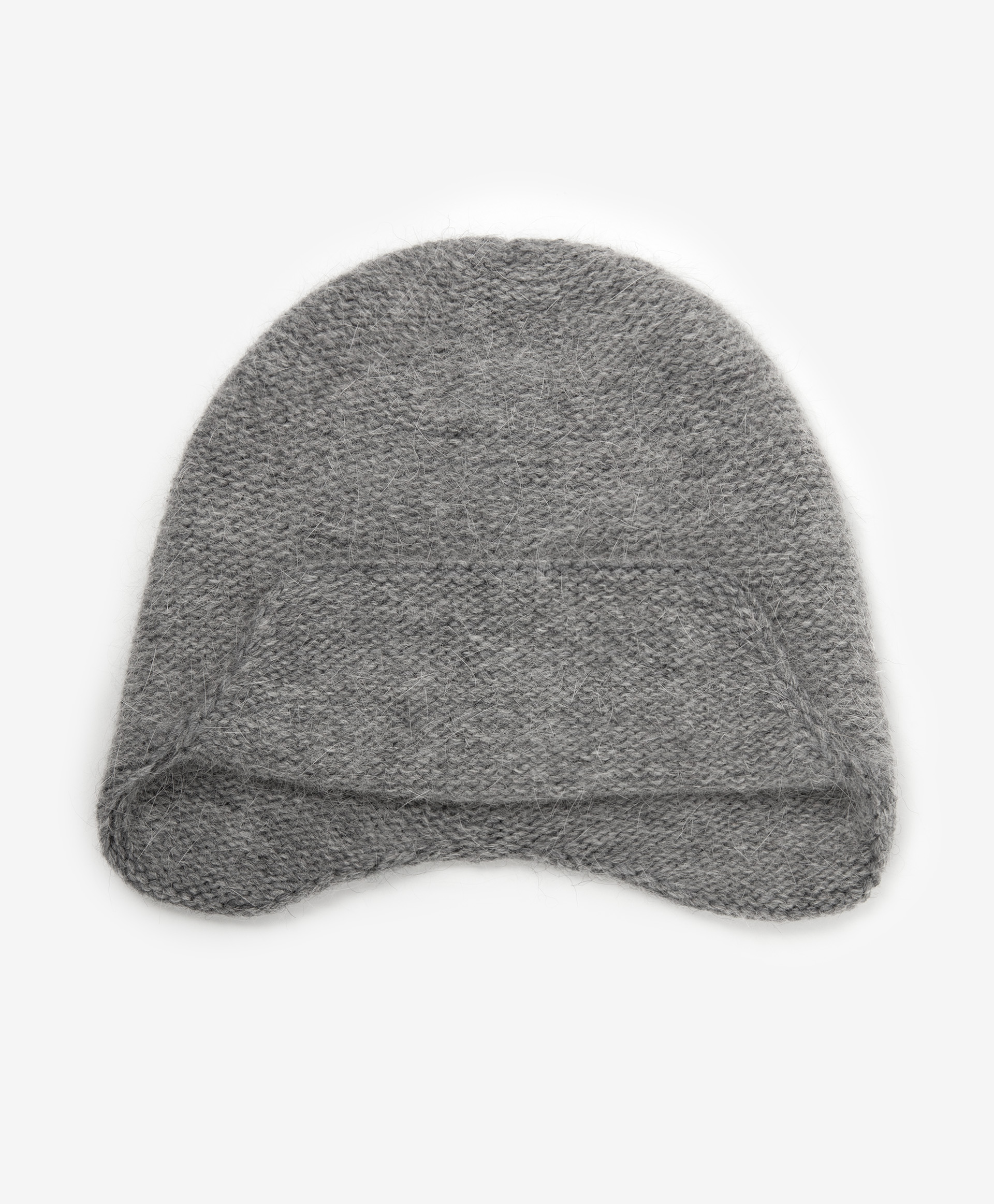 фото Шапка вязаная серая gulliver