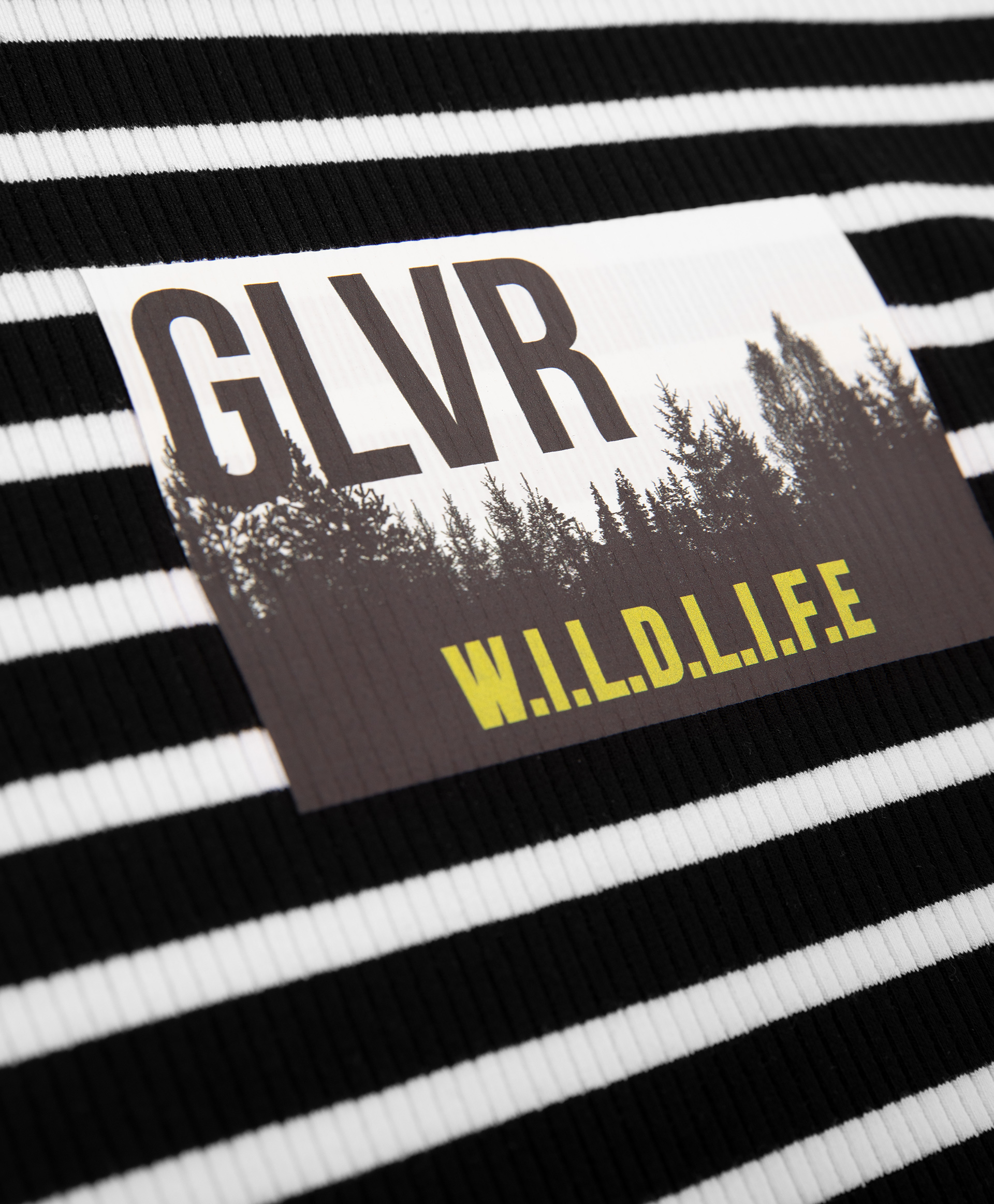 фото Водолазка из полосатого трикотажа в мелкий рубчик gulliver