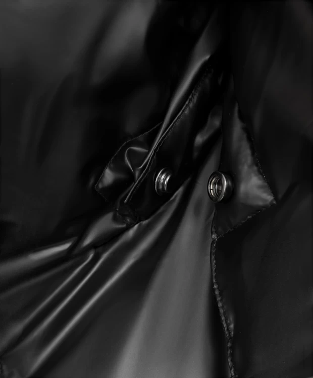 фото Жилет оверсайз черный glvr (l)