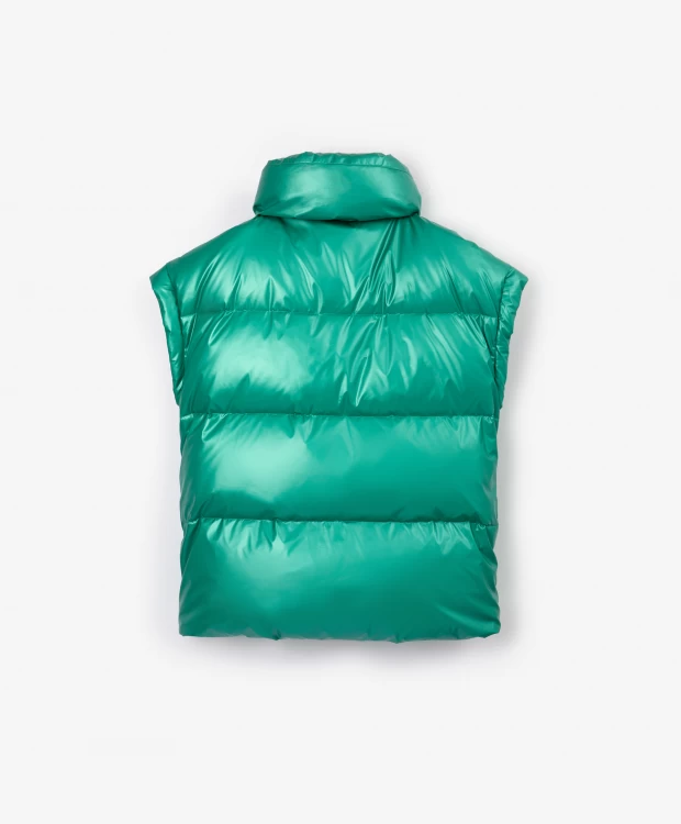 фото Жилет оверсайз зеленый glvr (m)