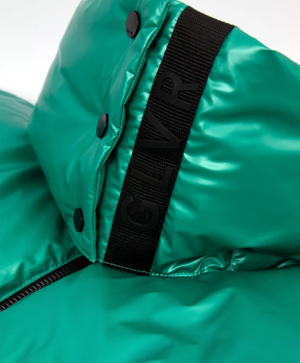 фото Жилет оверсайз зеленый glvr (m)