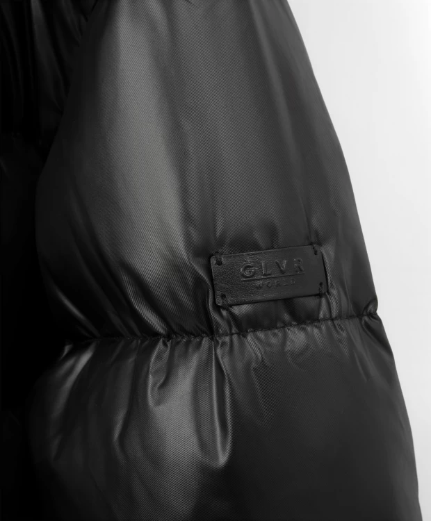 фото Пальто оверсайз на натуральном пуху зимнее glvr (m)