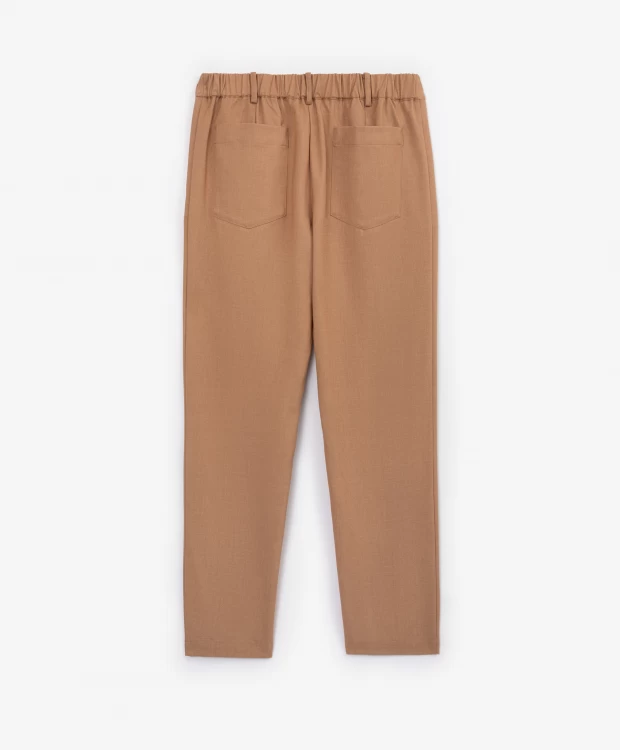 фото Брюки зауженные бежевые glvr (xl)