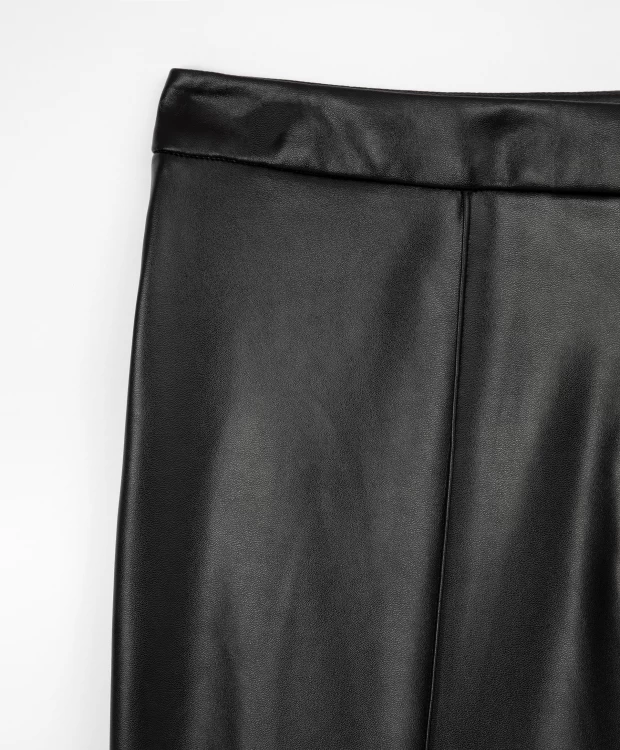 фото Брюки из экокожи черные glvr (m)