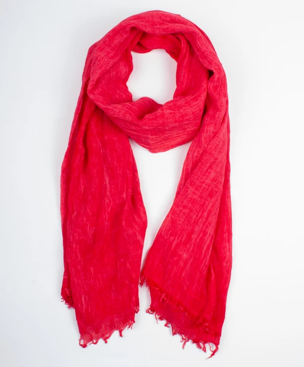 Красный летний шарф Gulliver (Без размера)