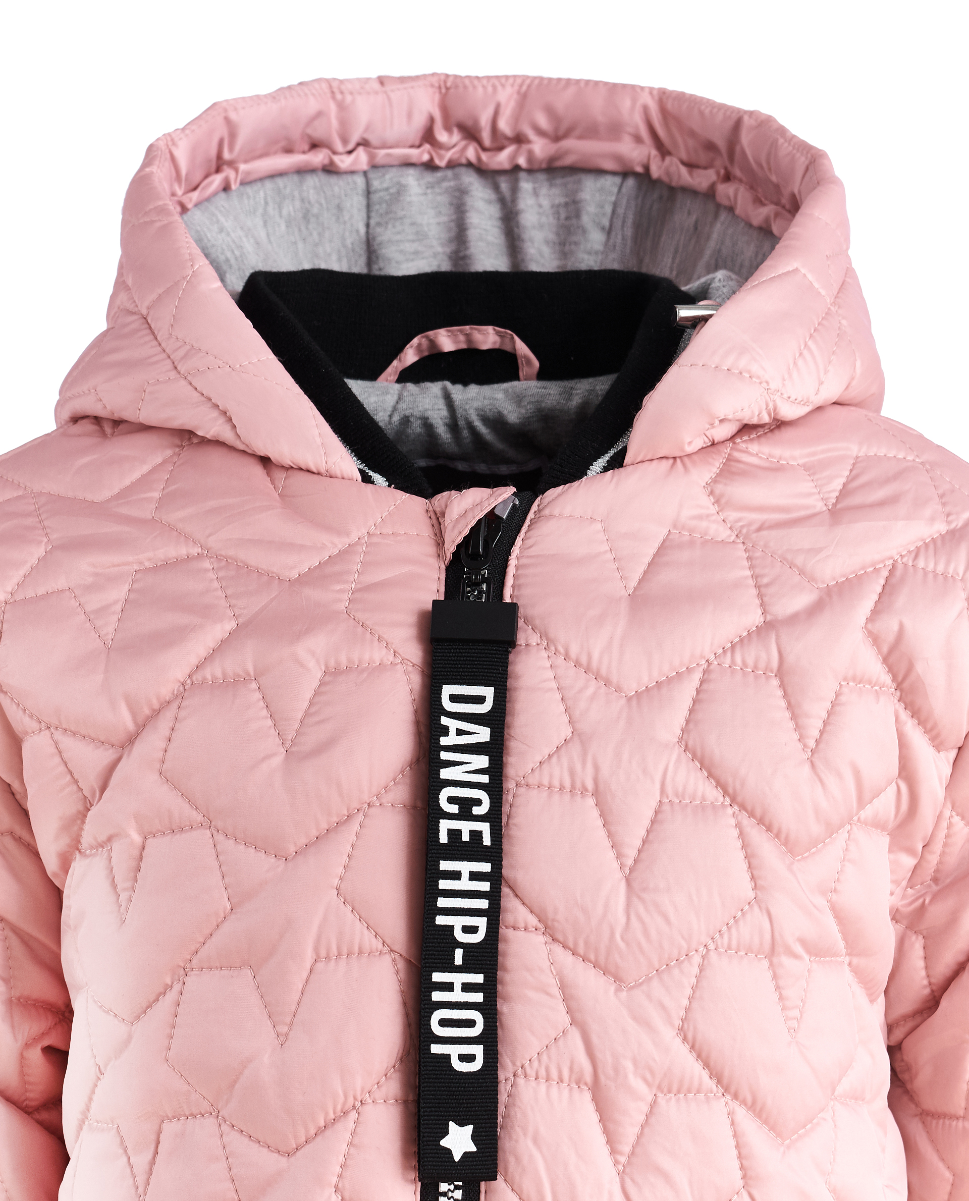 фото Розовое демисезонное пальто gulliver