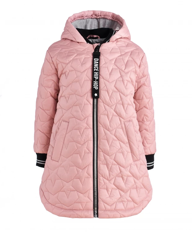 Розовое демисезонное пальто Gulliver