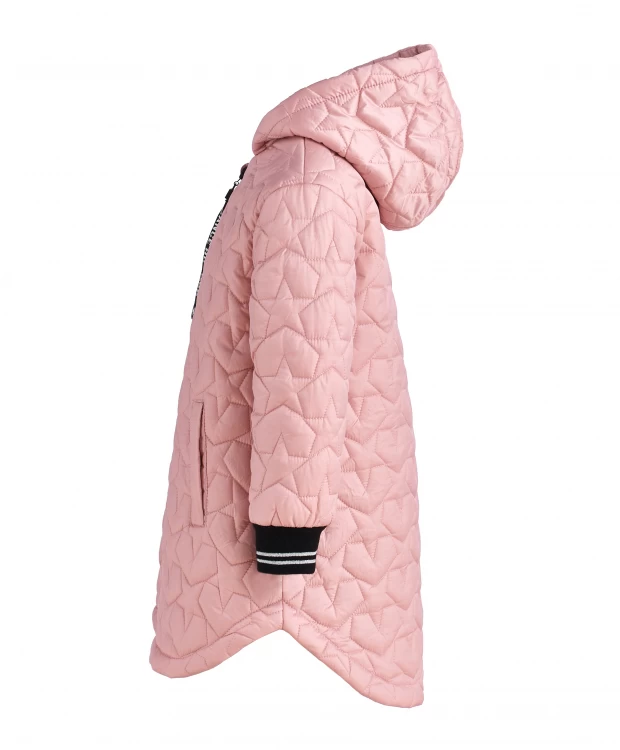 Розовое демисезонное пальто Gulliver
