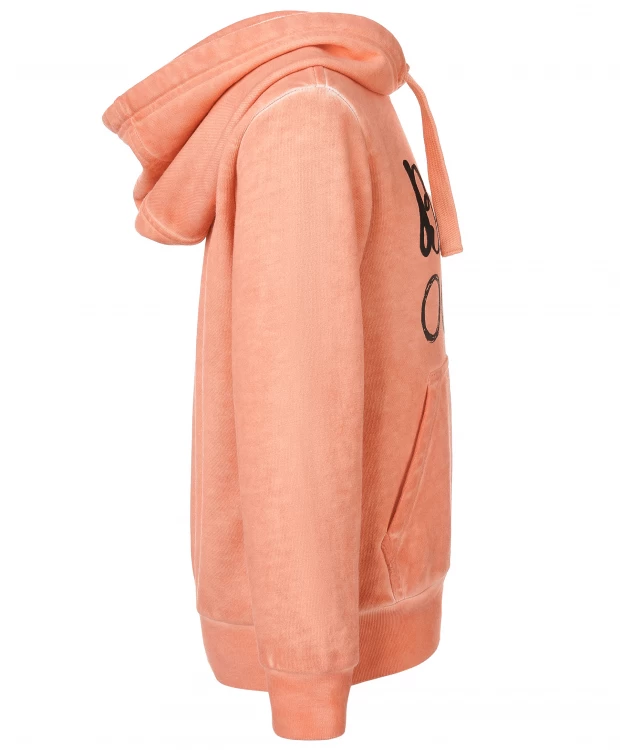 фото Оранжевая толстовка из футера gulliver (122)