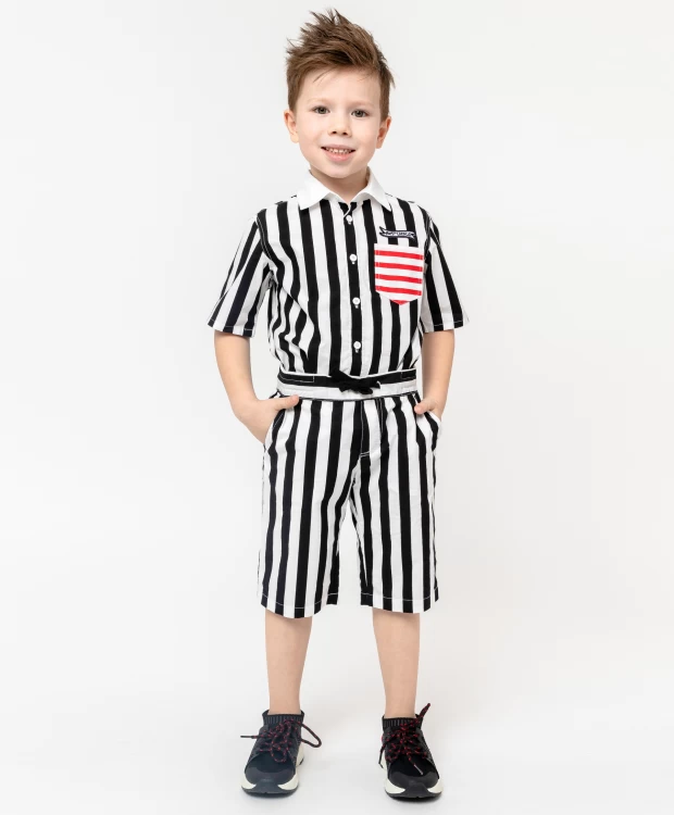 фото Шорты в горизонтальную полоску gulliver (104)