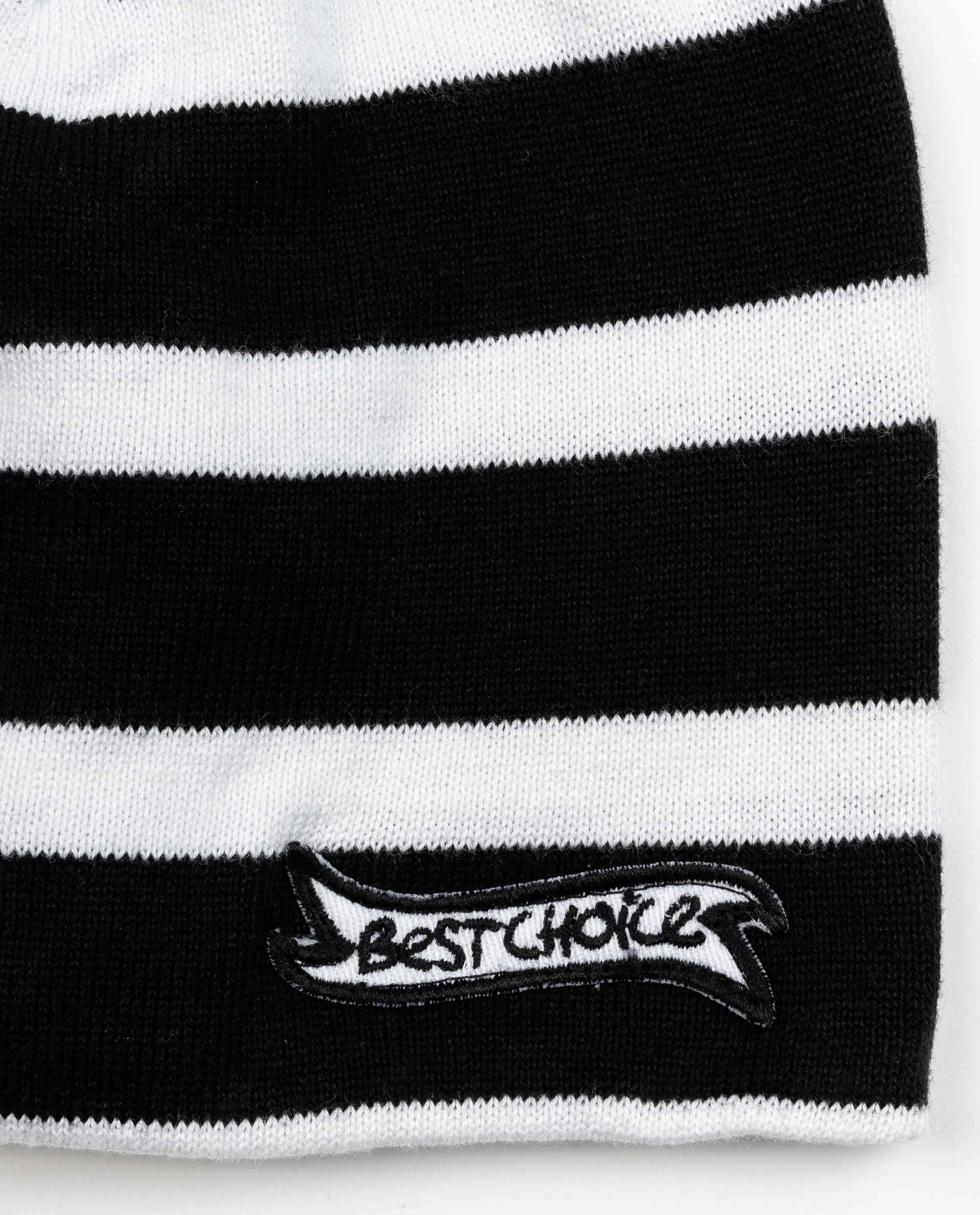 фото Полосатая вязаная шапка с ушками gulliver