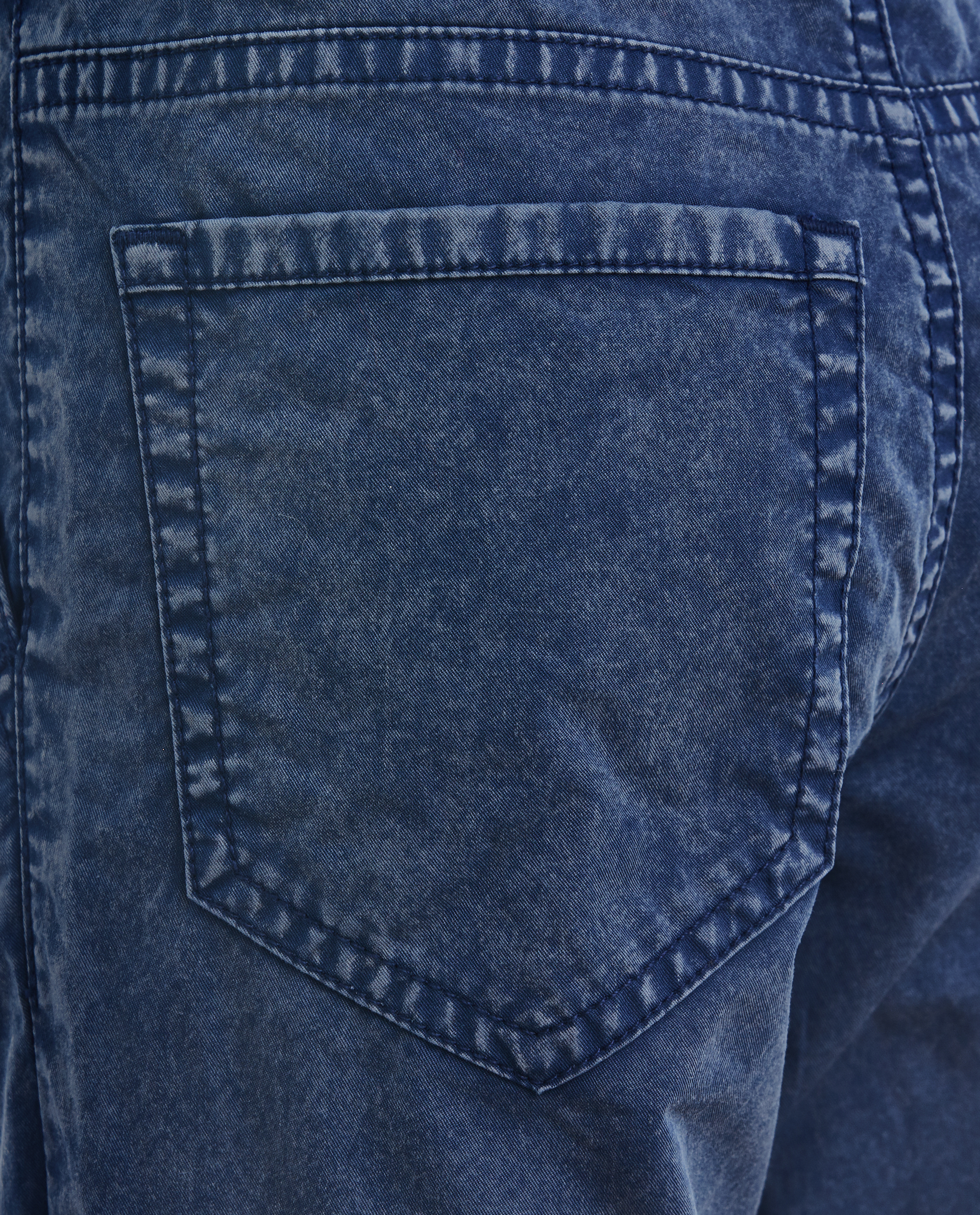 Синие брюки с винтажным эффектом Gulliver 11906BMC6305, размер 110, цвет синий - фото 4