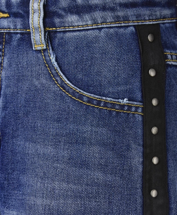 фото Синие джинсовые шорты gulliver (134)