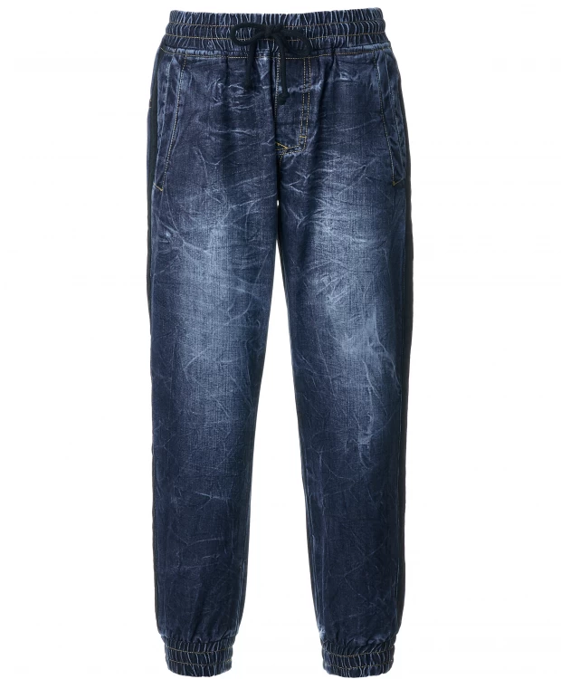 Синие тонкие джинсы Gulliver (152)
