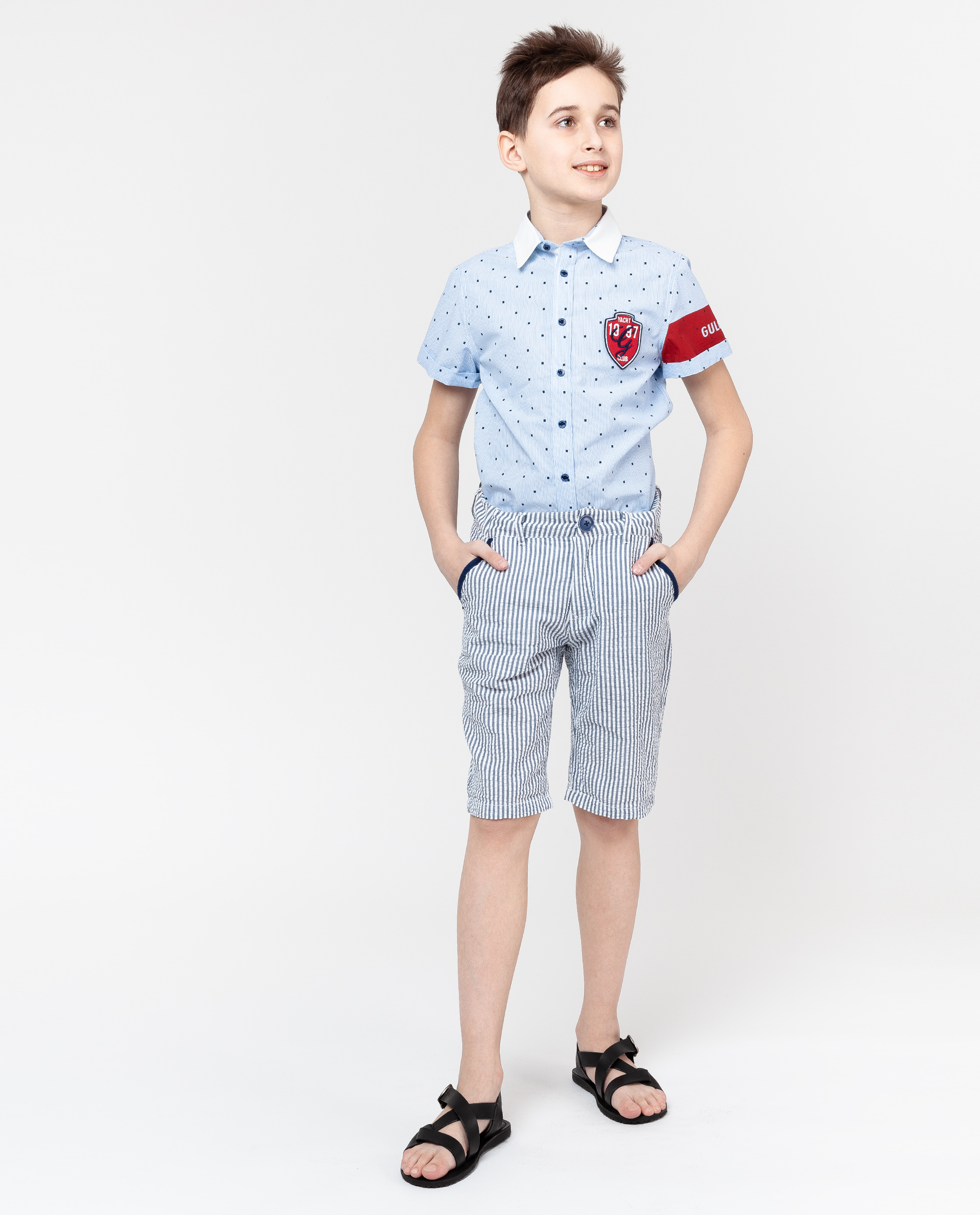 фото Полосатые шорты gulliver