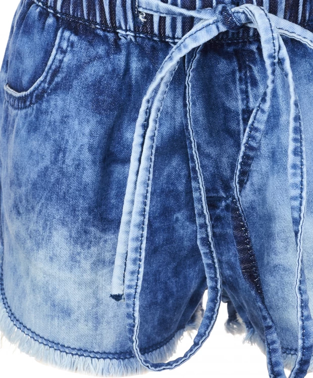 фото Синие джинсовые шорты gulliver (74) gulliver baby