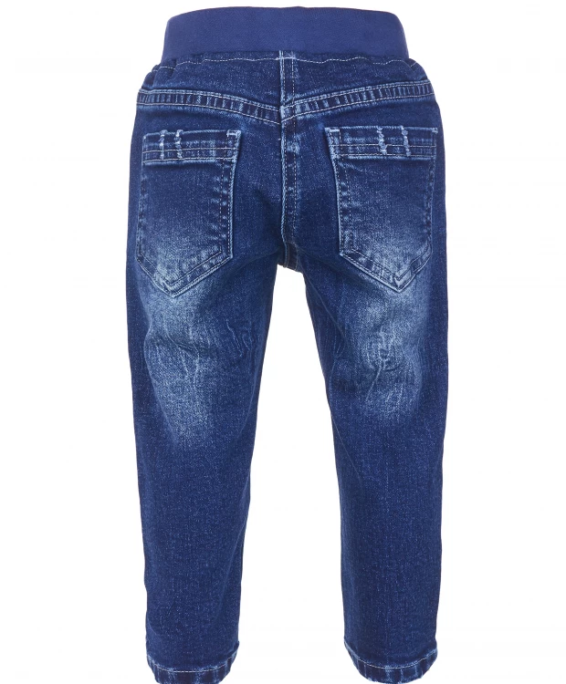 Синие джинсы на резинке Gulliver
