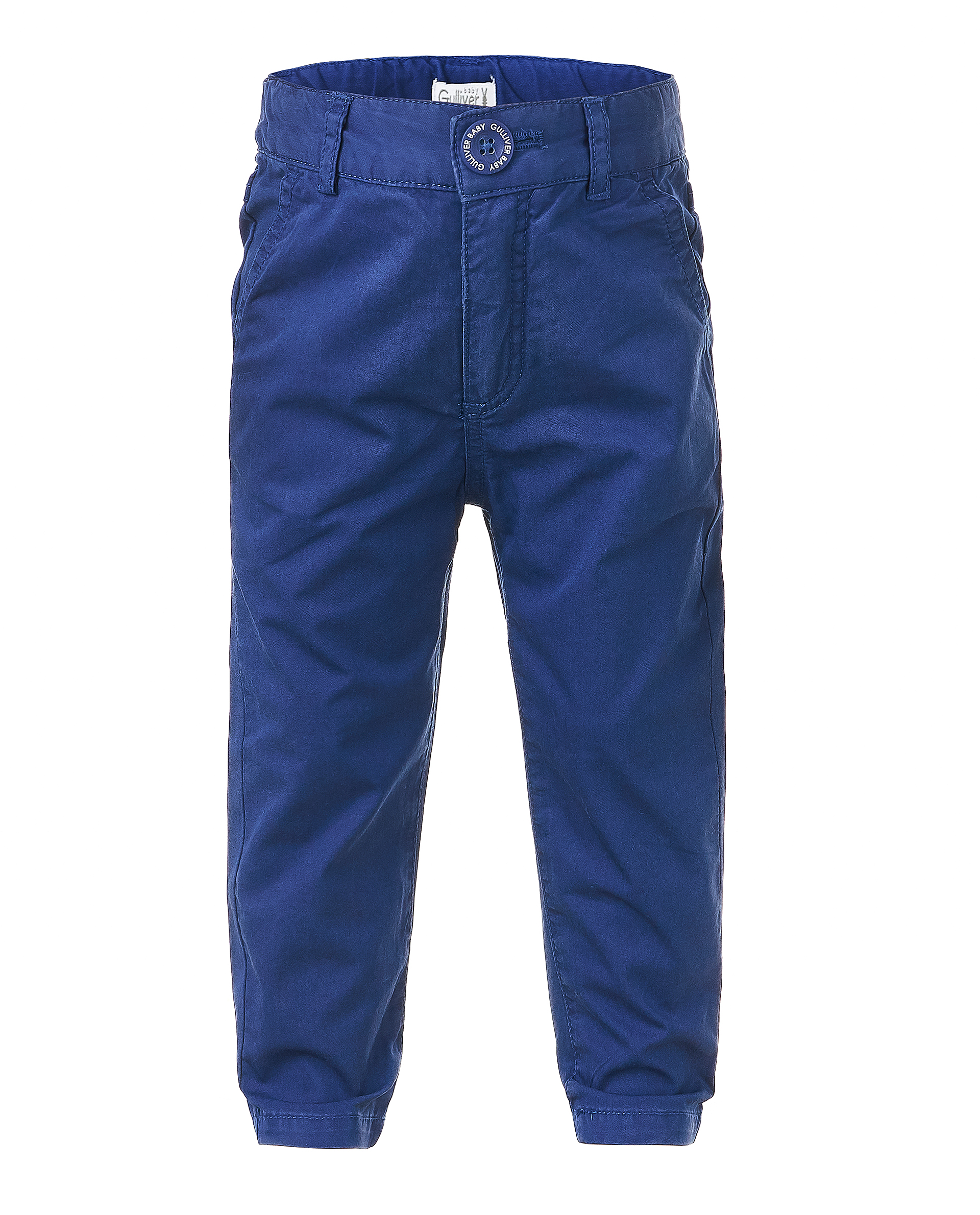 Купить 11933BBC6302, Синие брюки Gulliver, Gulliver Baby, синий, 74, Мужской, ВЕСНА/ЛЕТО 2019 (shop: GulliverMarket Gulliver Market)