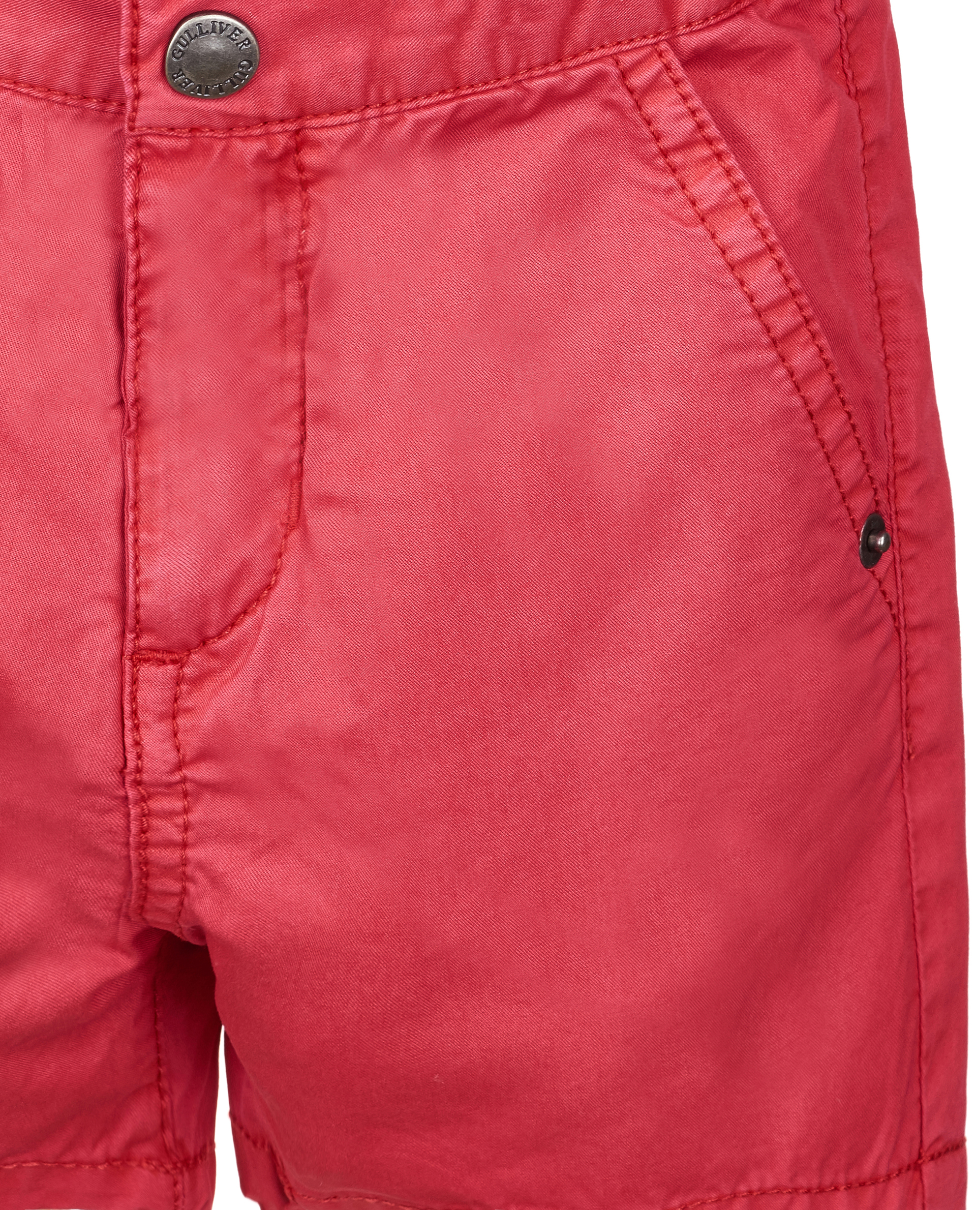 Красные шорты Gulliver 11934BBC6001, размер 86, цвет красный - фото 3
