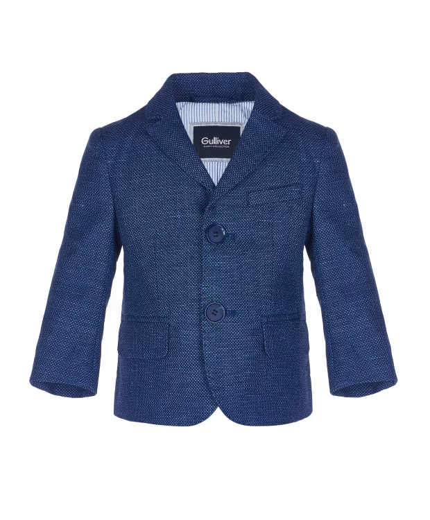 Синий нарядный пиджак Gulliver (92)
