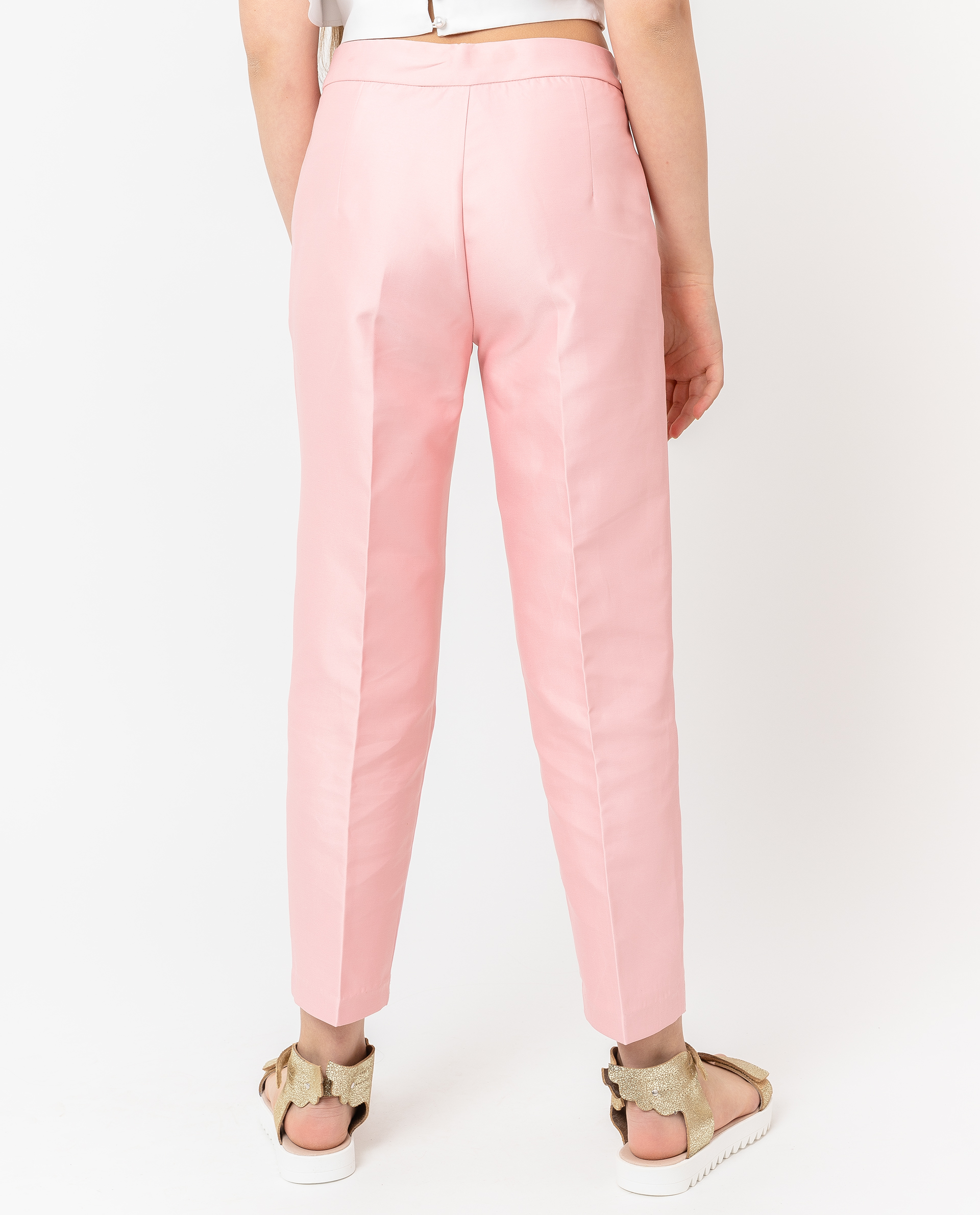 Розовые брюки Gulliver 119GPGJC6301, размер 134, цвет розовый - фото 5