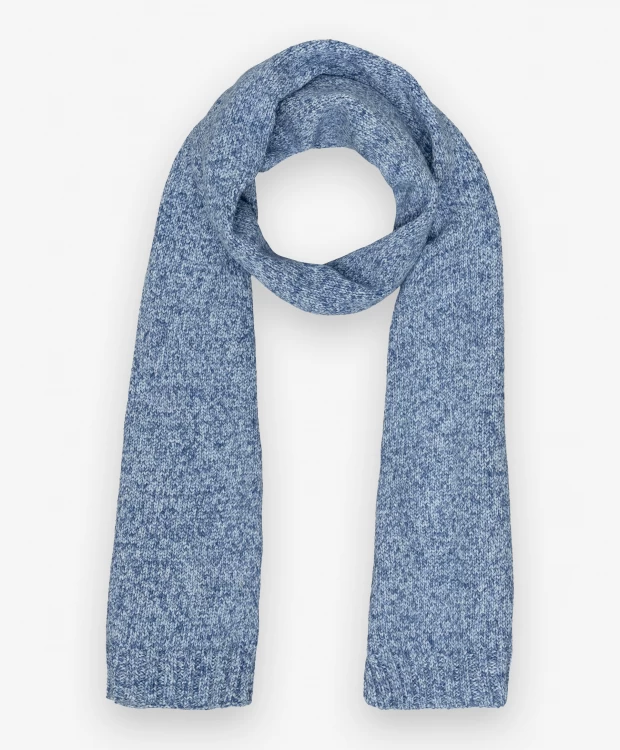 фото Синий вязаный шарф gulliver (без размера)
