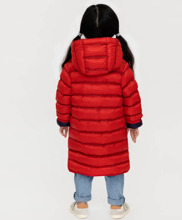 Красное демисезонное пальто Gulliver