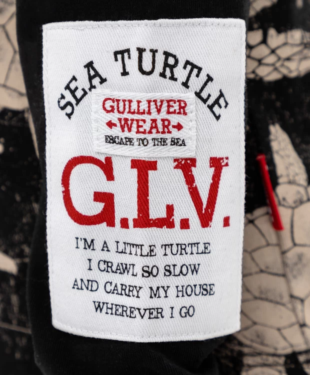 Принтованная футболка с длинным рукавом Gulliver