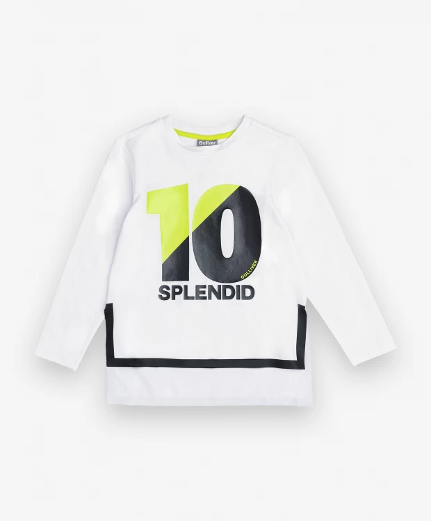 фото Футболка с длинным рукавом gulliver (116)