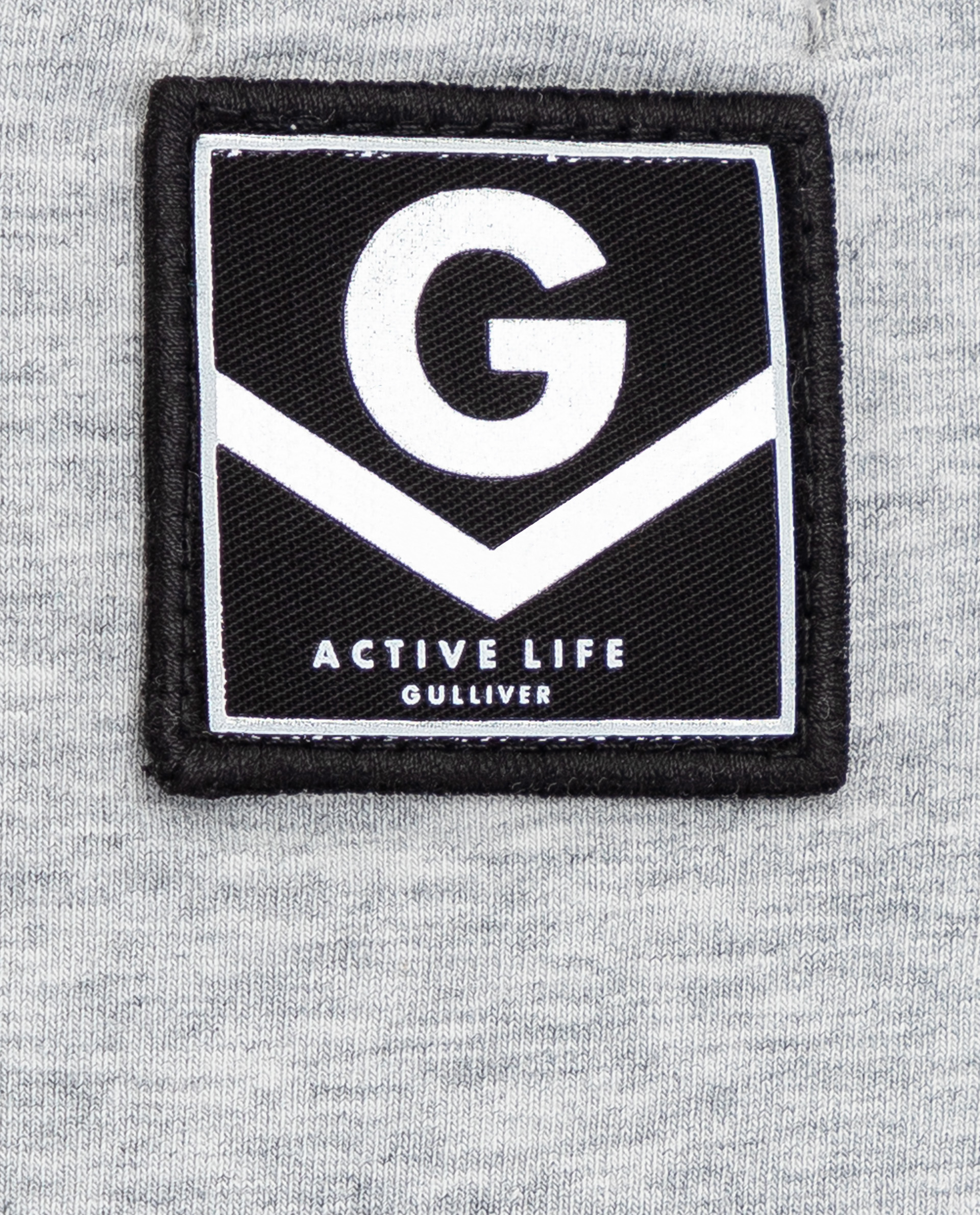 Серая футболка с принтом Gulliver 12009GJC1206, размер 170, цвет серый - фото 5