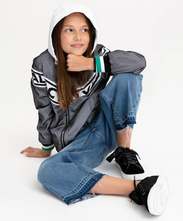 фото Ветровка с капюшоном gulliver (134)