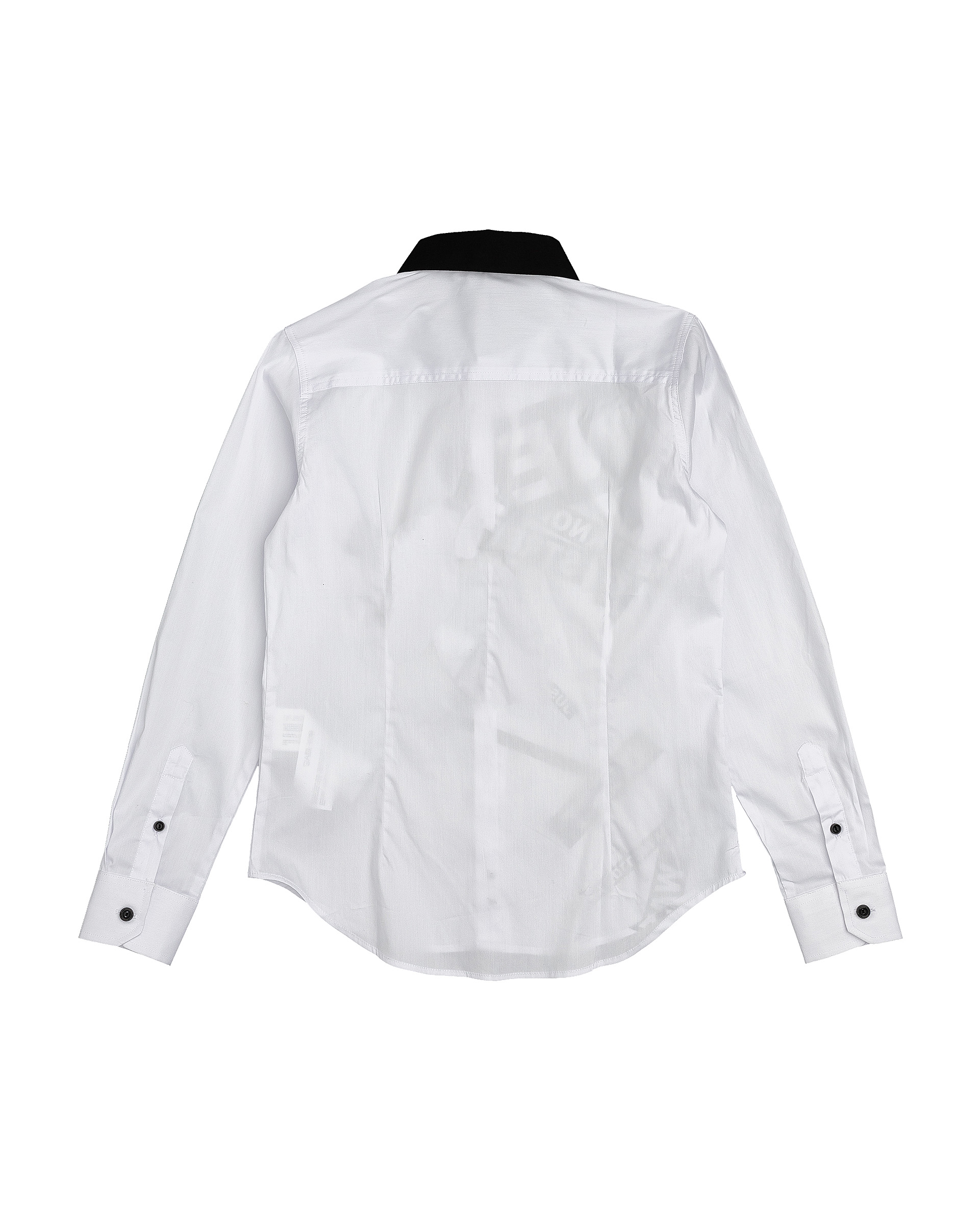 Белая рубашка с принтом Gulliver 12011BJC2303, размер 134, цвет белый - фото 2