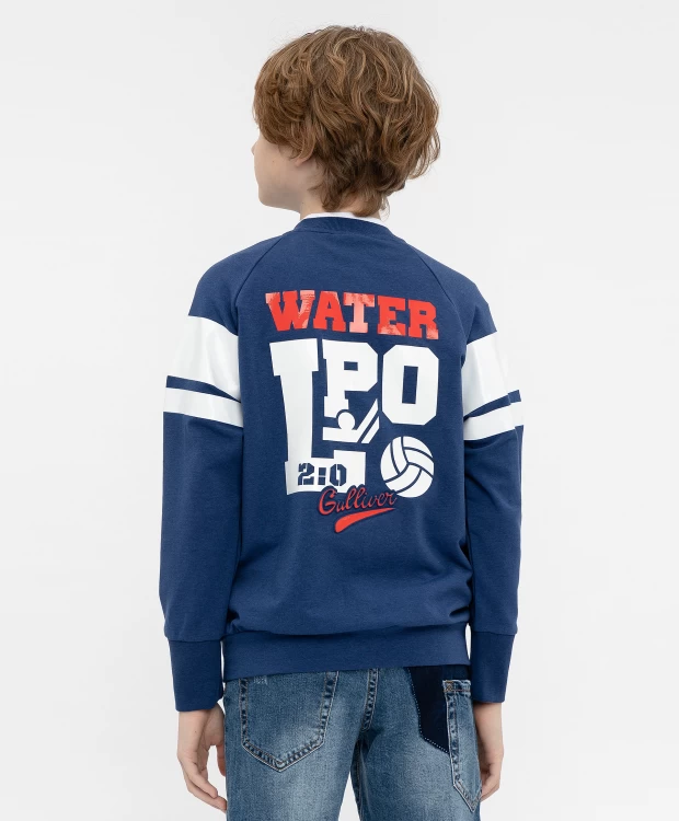 фото Толстовка на молнии gulliver (140)