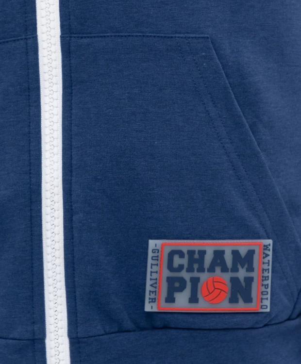 фото Толстовка на молнии gulliver (140)