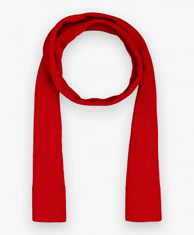 Красный вязаный шарф Gulliver (Без размера)