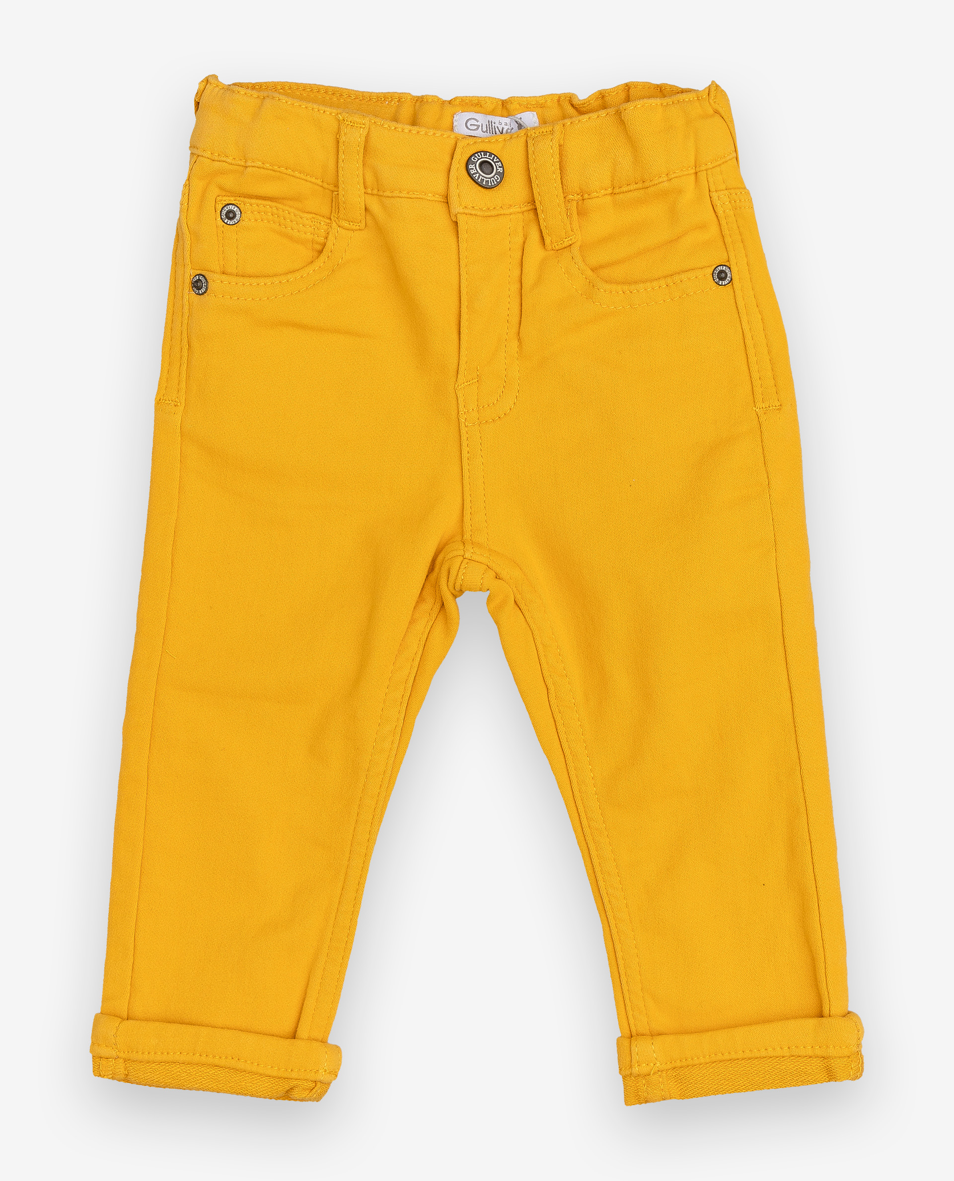 Желтые джинсы Gulliver