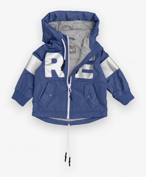 фото Синяя ветровка с принтом gulliver (74) gulliver baby