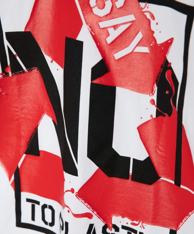 фото Футболка say no to plastic для мальчика gulliver (134)