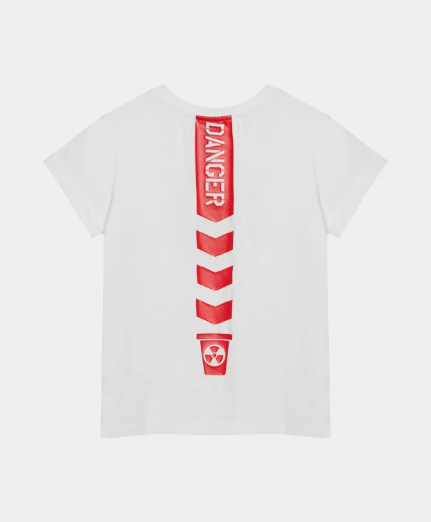 фото Футболка say no to plastic для девочки gulliver (134)